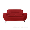 Leather Sectional Sofa Wholesale Modern Style Living Room PU loveseats Sofa Supplier